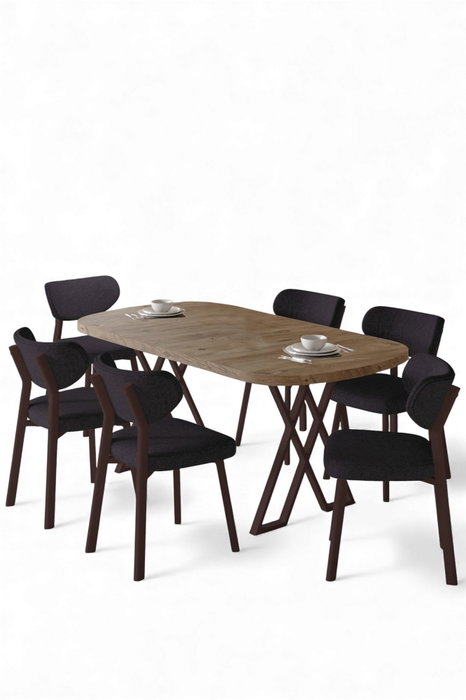 Hanah Home Axton - Pino Atlántico, Antracita